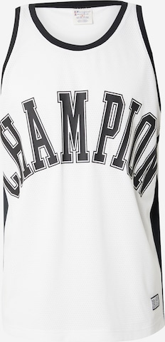 Champion Authentic Athletic Apparel Majica | bela barva: sprednja stran