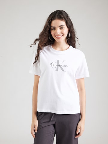 Calvin Klein Jeans Shirt 'HERO CLASSIC' in White: front