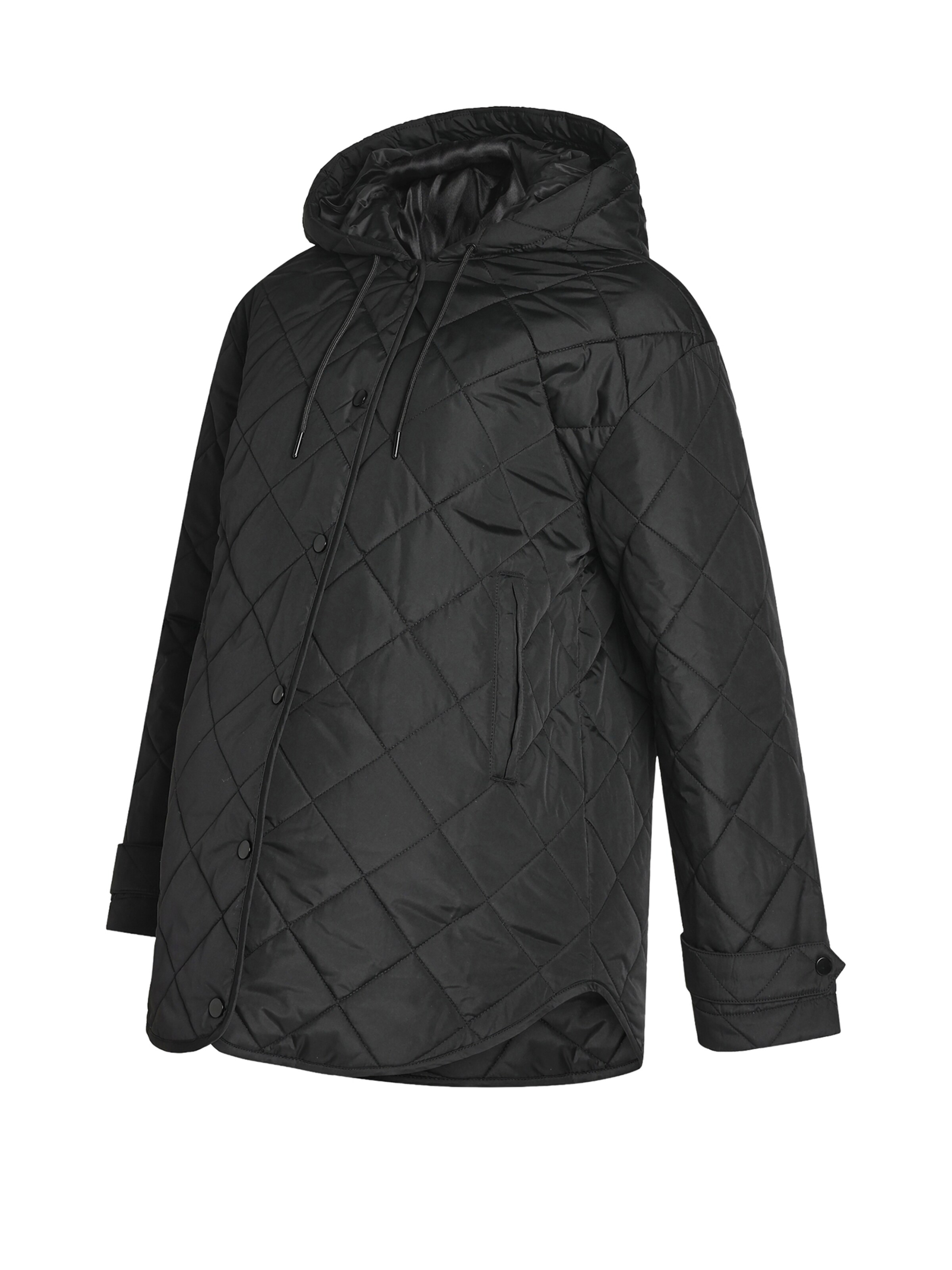 Only Maternity Jacke 'OLMJULIET' in Schwarz: Vorderseite