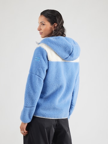 Veste en polaire 'YUPIK' NAPAPIJRI en bleu : derrière