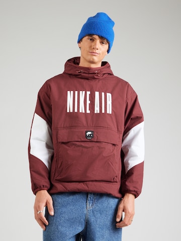 Nike Sportswear Between-season jacket 'AIR' in Red: front