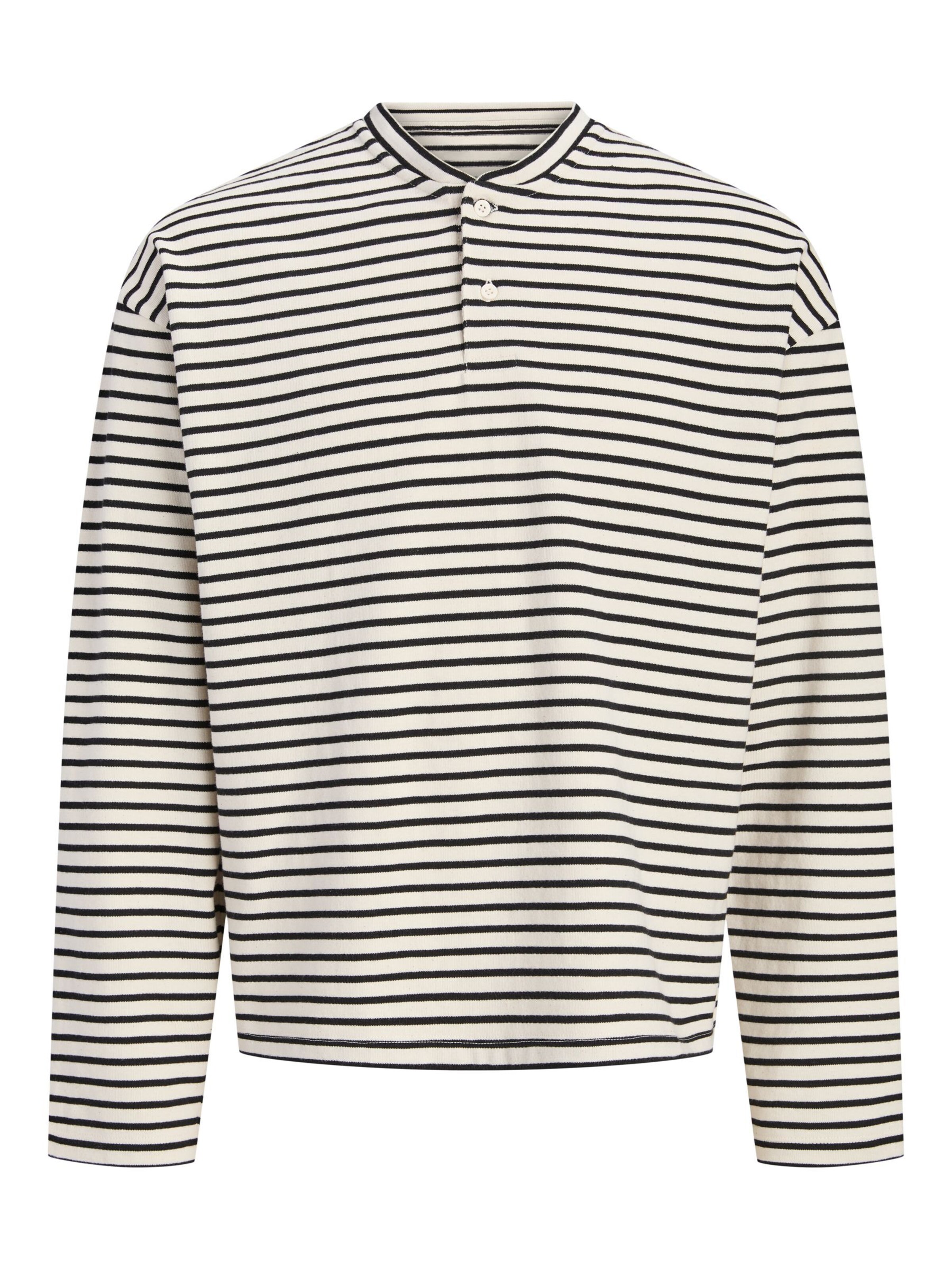 JACK & JONES - Camiseta en negro: frente
