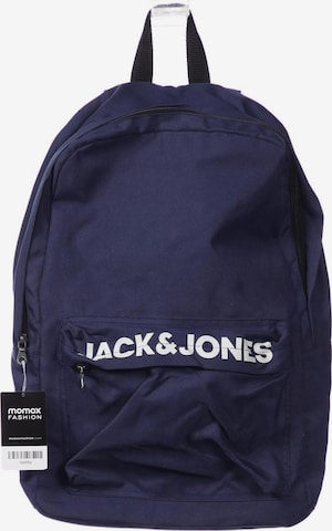 JACK & JONES Backpack in One size in Blue: front