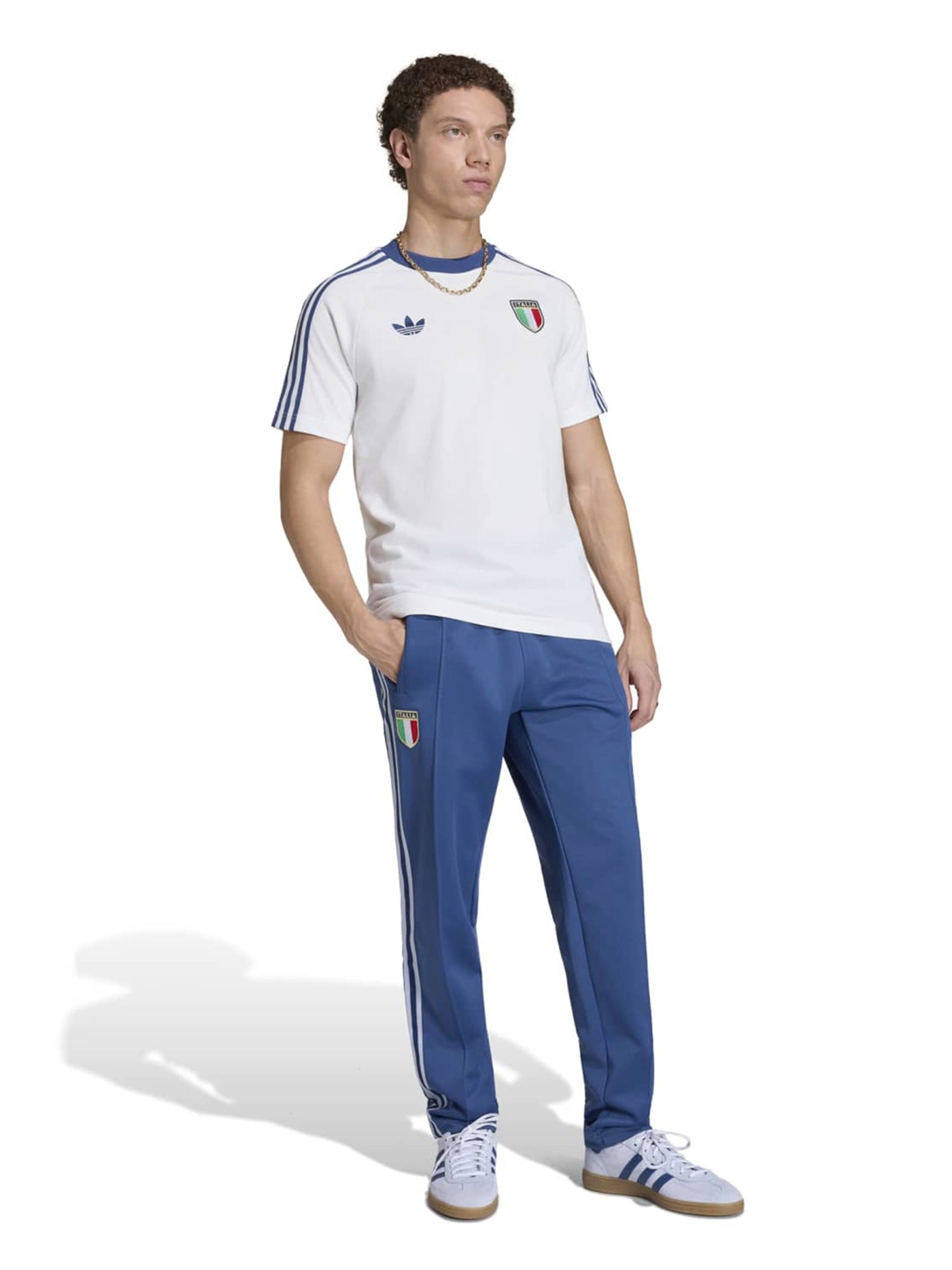 ADIDAS PERFORMANCE Funktionsshirt  'FIGC' in Weiß