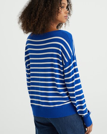 WE Fashion Pullover in Blau