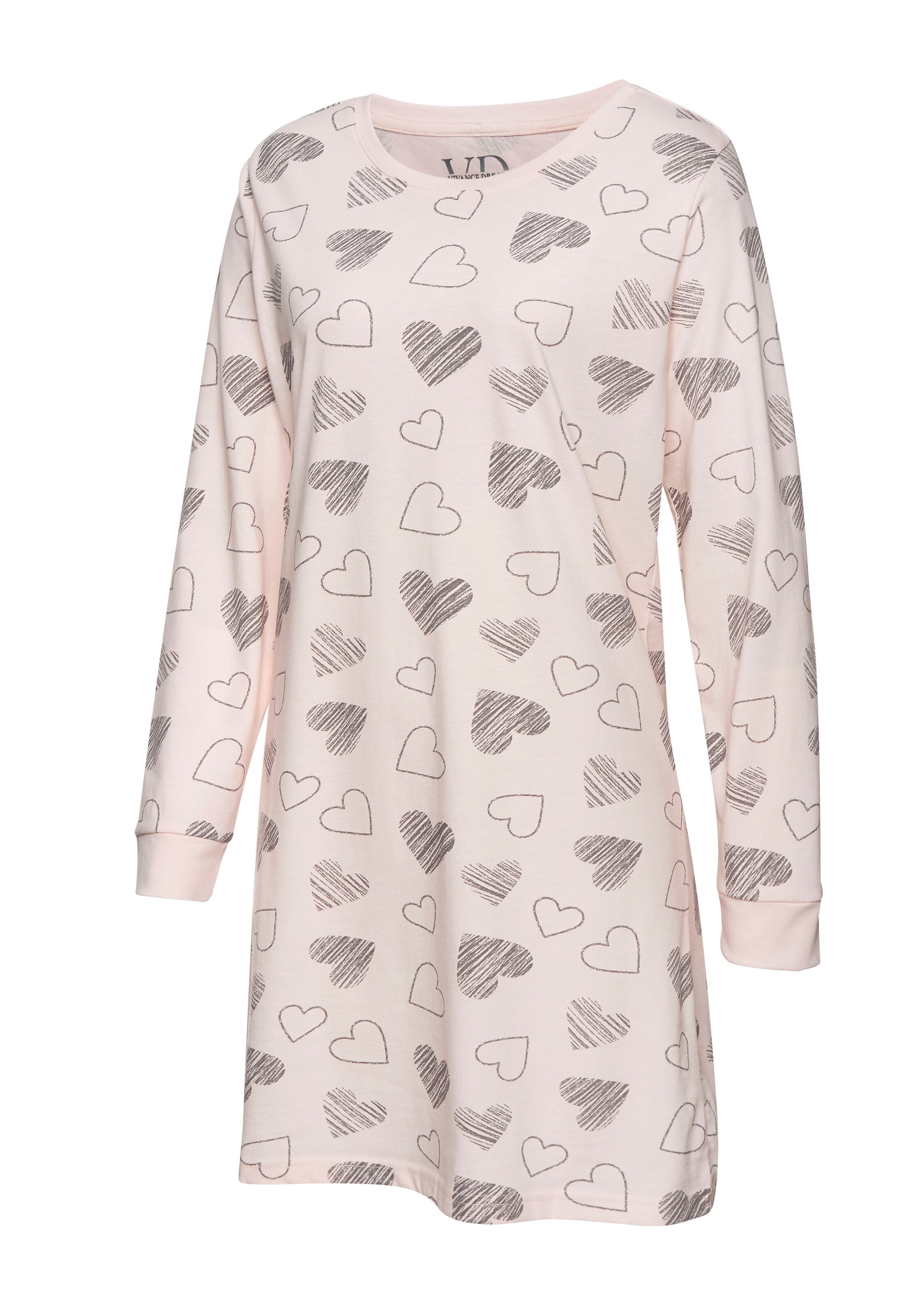 VIVANCE Noční košilka – šedá