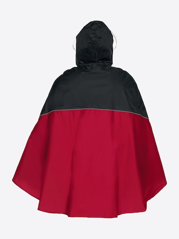 VAUDE Poncho 'Covero' in Rot