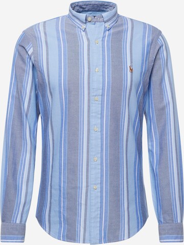 Polo Ralph Lauren Regular fit Button Up Shirt in Blue: front