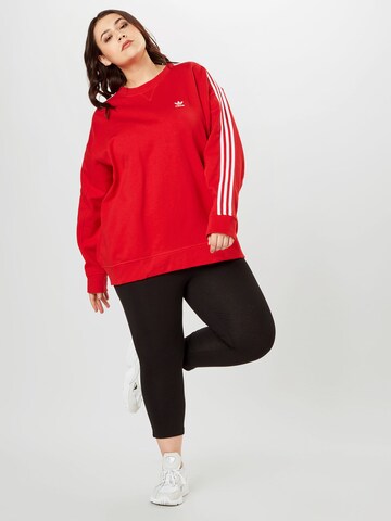 ADIDAS ORIGINALS Mikina – červená