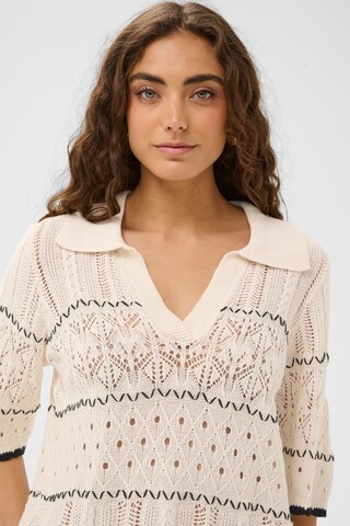 CULTURE Sweater 'CUylva' in Beige