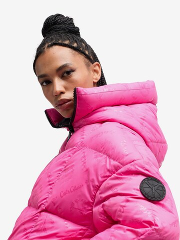 Carlo Colucci Winter Jacket 'Deane' in Pink