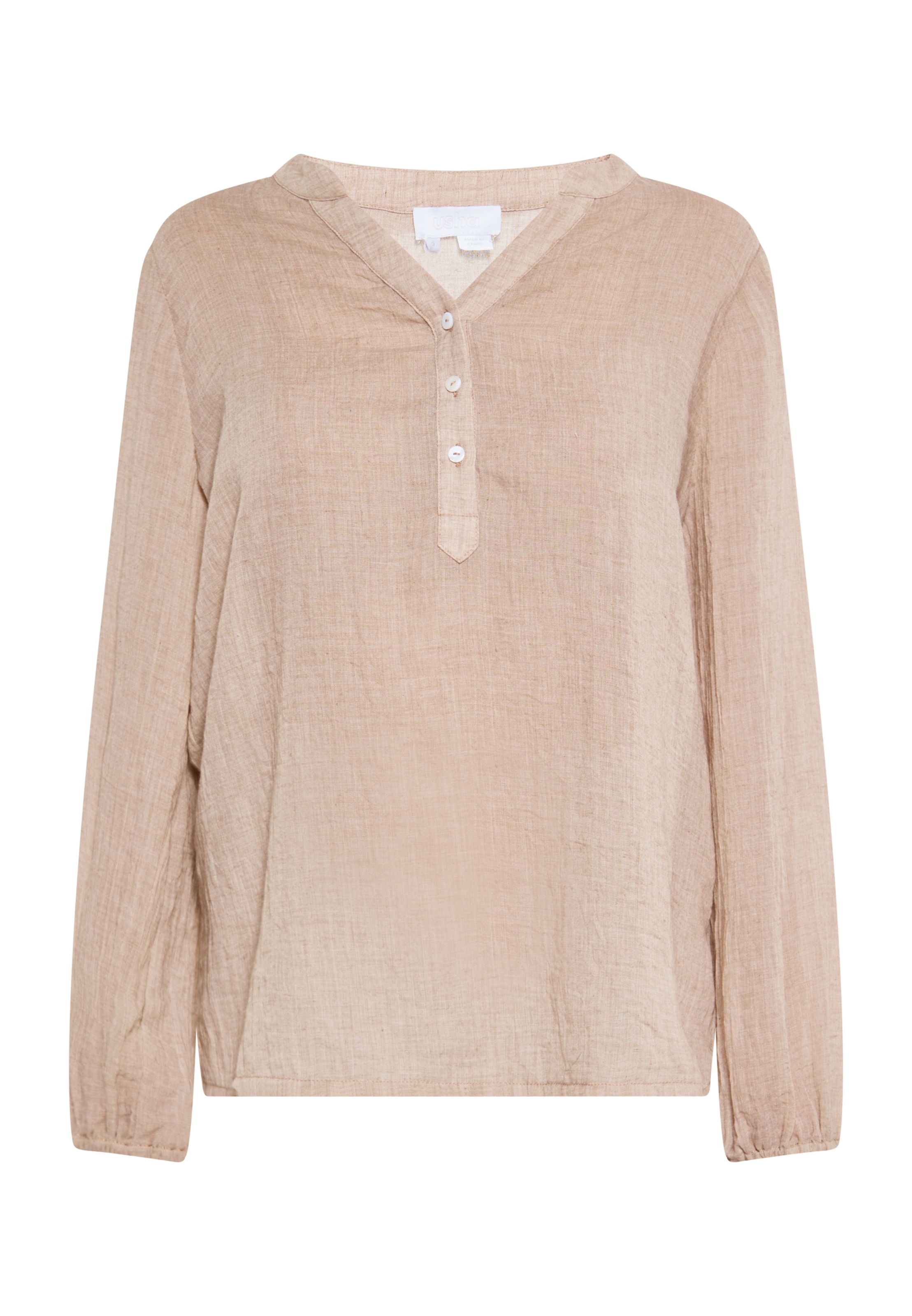 usha WHITE LABEL Blúzka - Béžová: predná strana