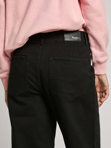 Wide Leg Pantalon 'Tania' Pepe Jeans en noir