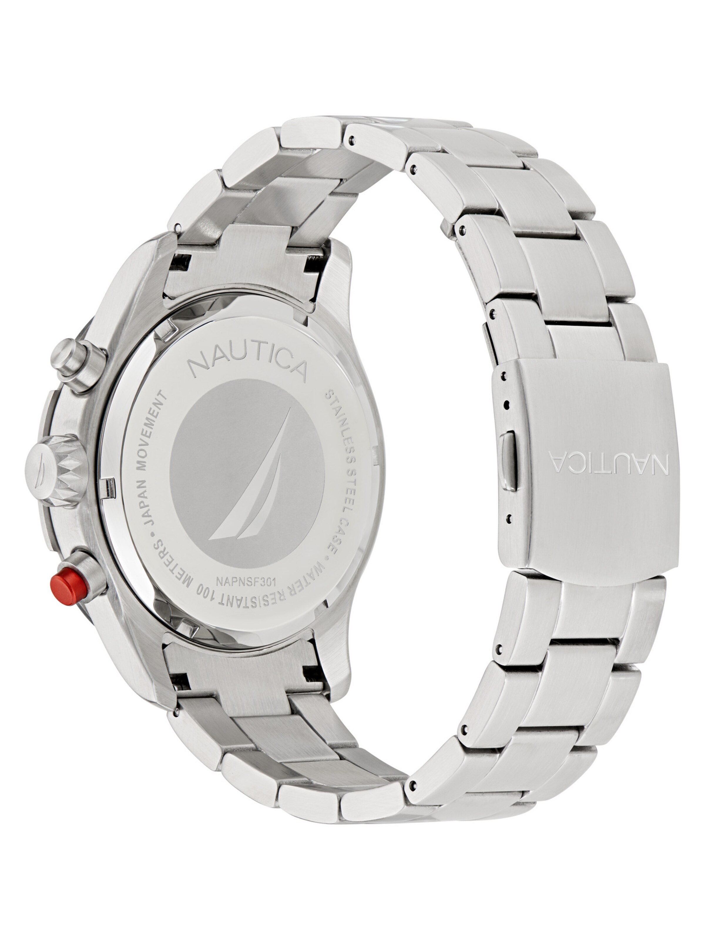 NAUTICA Analoguhr in Silber