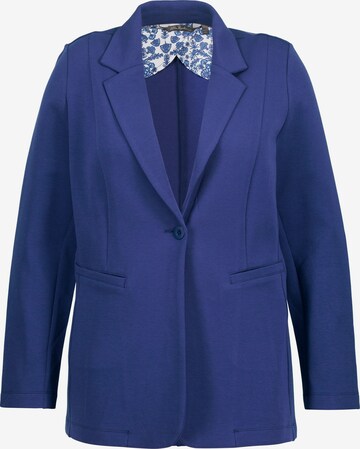 Ulla Popken Blazers in Blauw: voorkant