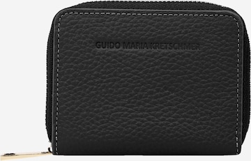 Guido Maria Kretschmer Collection Wallet 'Miles' in Black: front