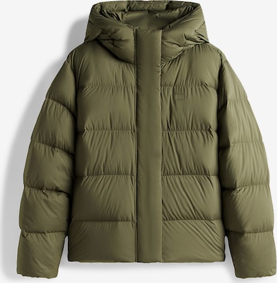 Žieminė striukė iš TOMMY HILFIGER, spalva – rusvai žalia, Prekių apžvalga