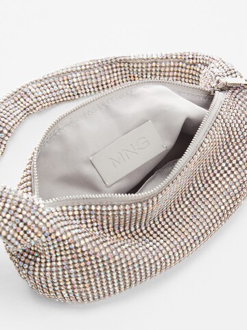 MANGO Shoulder Bag 'PRINCE' in Silver