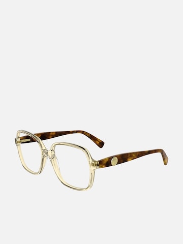 Longchamp - Gafas de sol en beige: frente