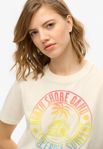 Superdry Shirt 'Lo-Fi' in Beige