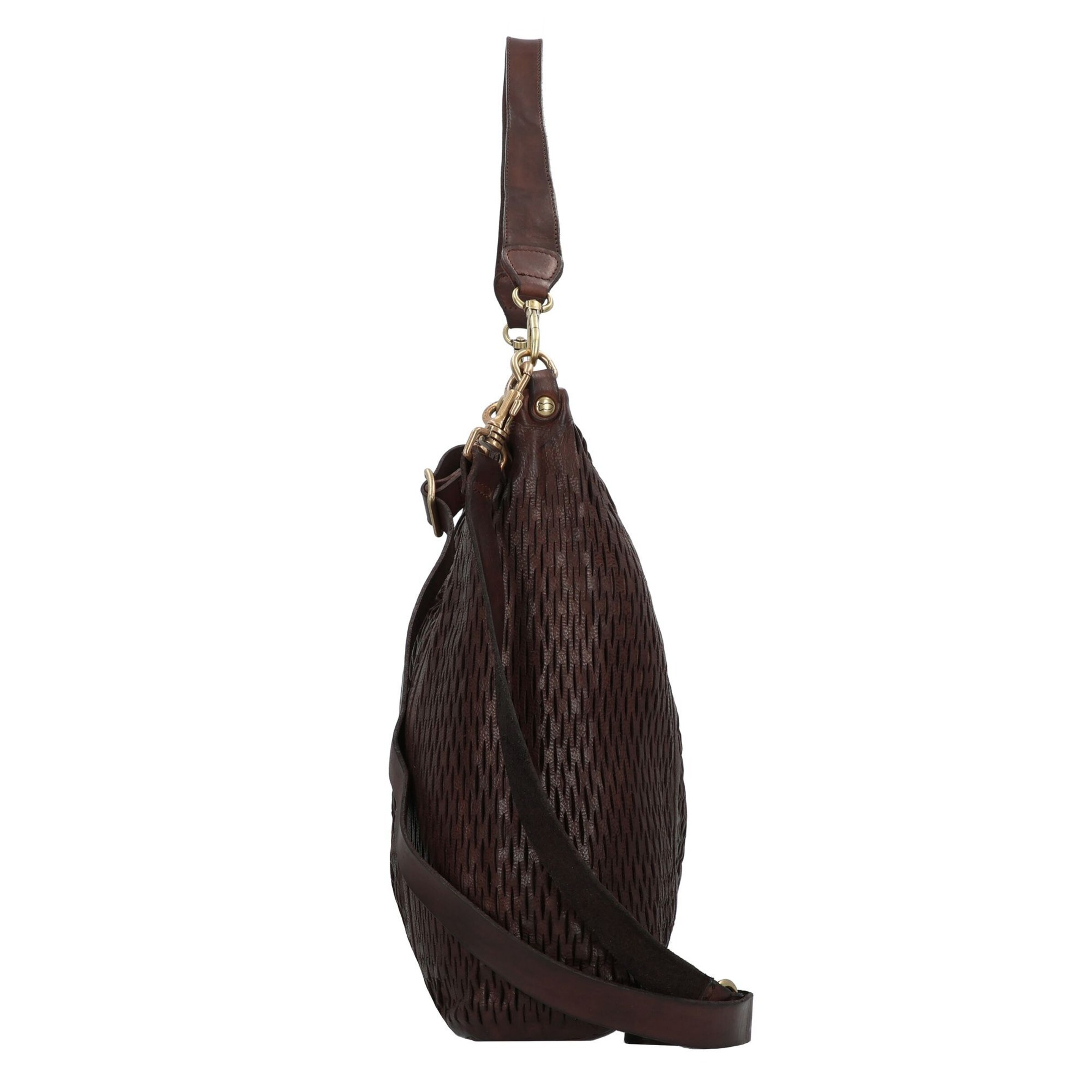 Borsa a spalla 'Mangrovia' di Campomaggi in marrone