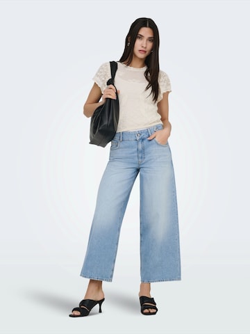 ONLY Wide leg Jeans 'ONLLoran' in Blue