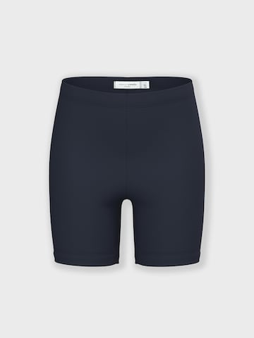 NAME IT Skinny Shorts 'VIVIAN' in Blau