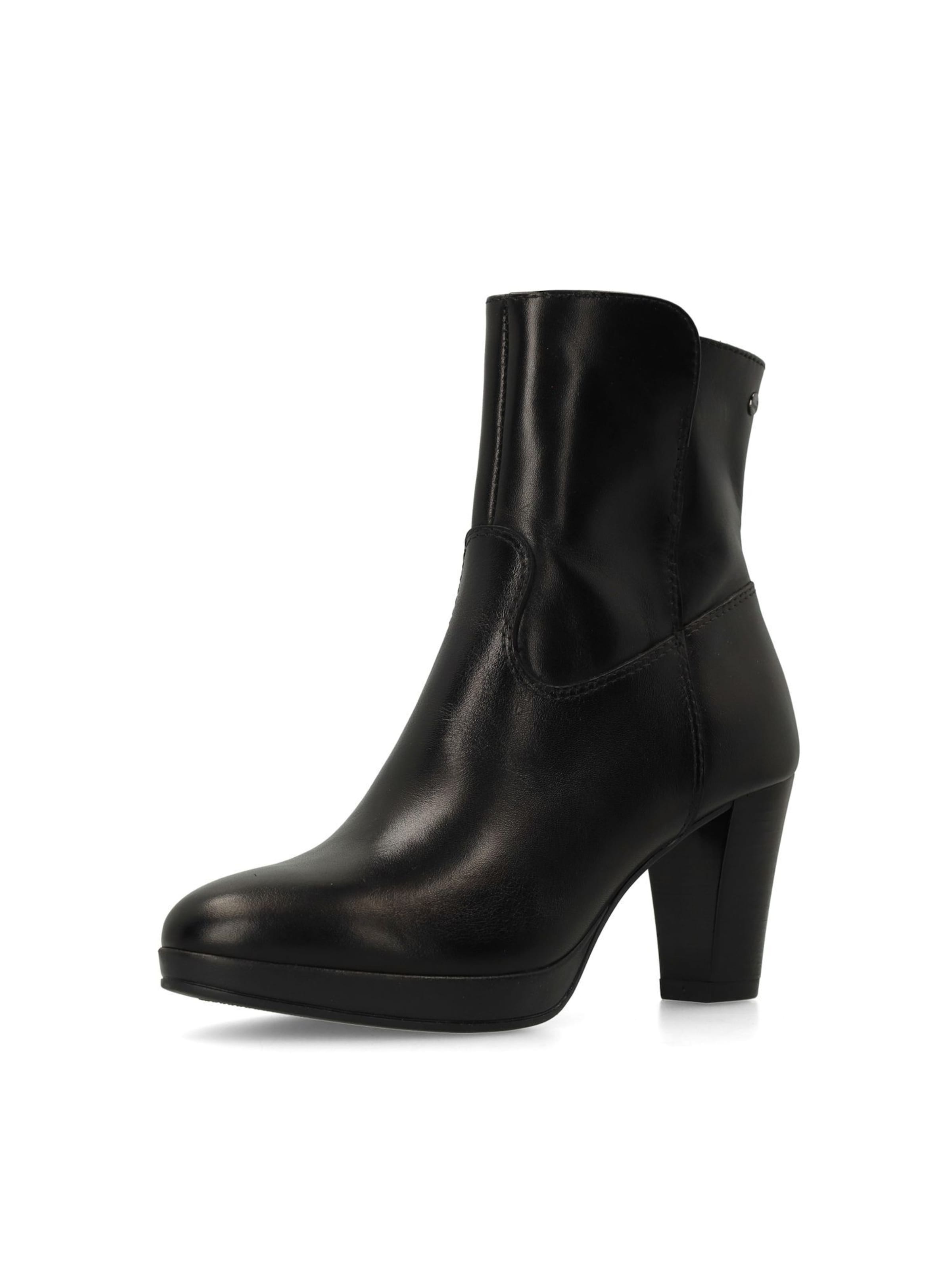 Bottines no stress en noir : devant