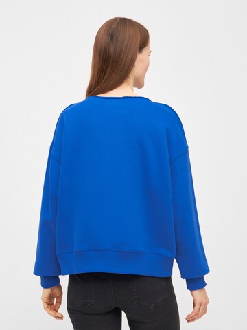 Derbe Sweatshirt 'Tschüss' in Blau