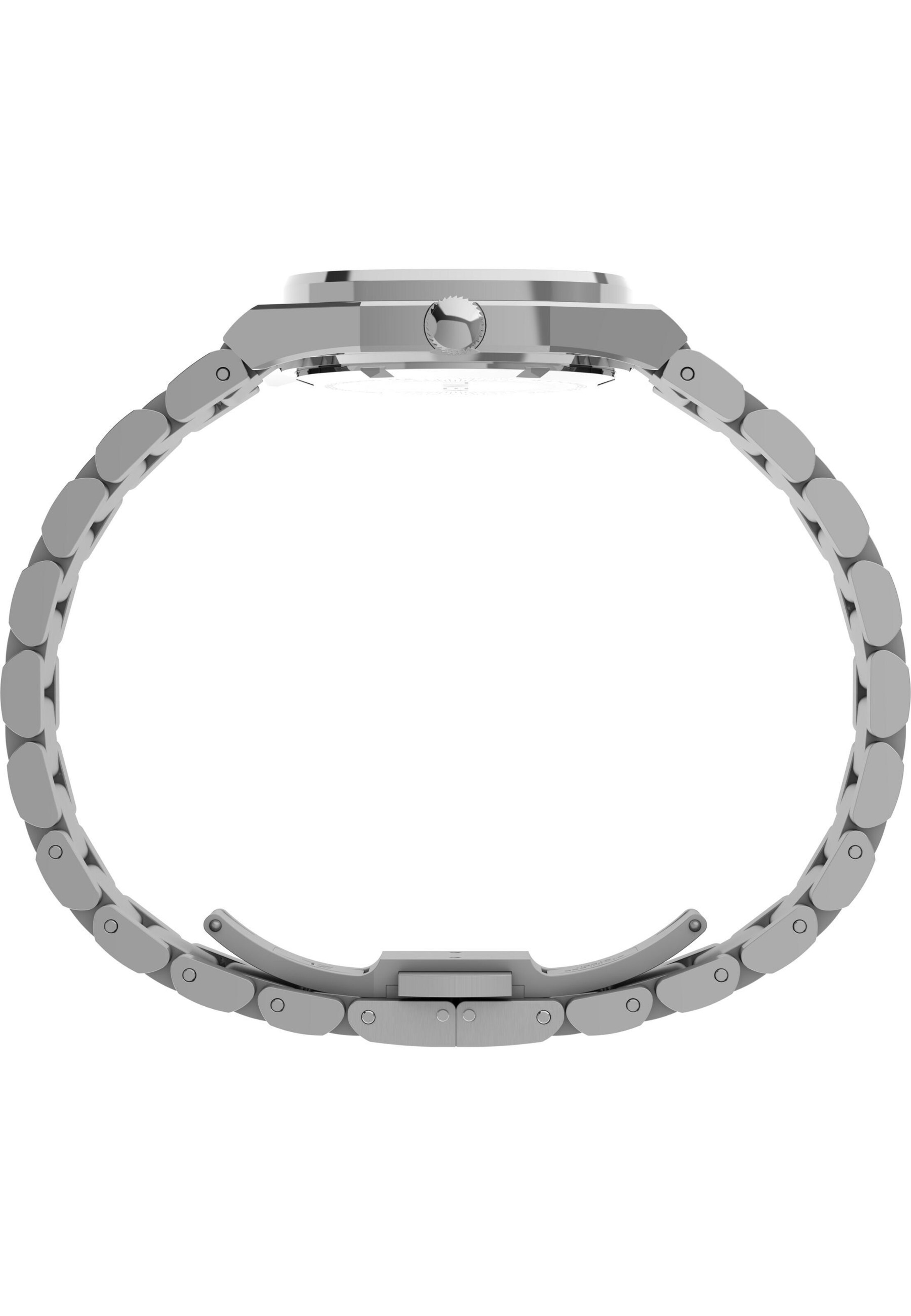 Montre à affichage analogique 'E Line ' TIMEX en argent