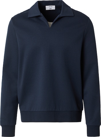 DAN FOX APPAREL Collegepaita 'Bruno' värissä sininen: etupuoli