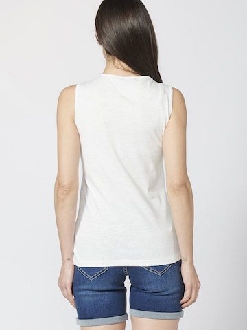 KOROSHI Top in White