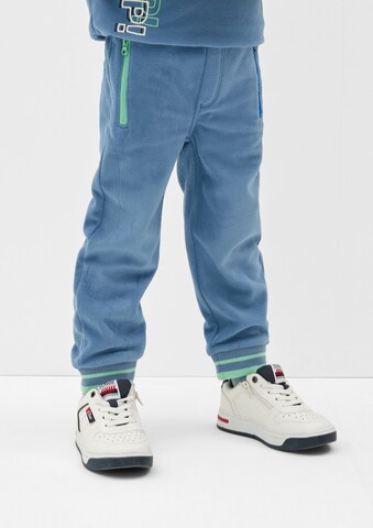 s.Oliver Regular Trousers in Blue: front