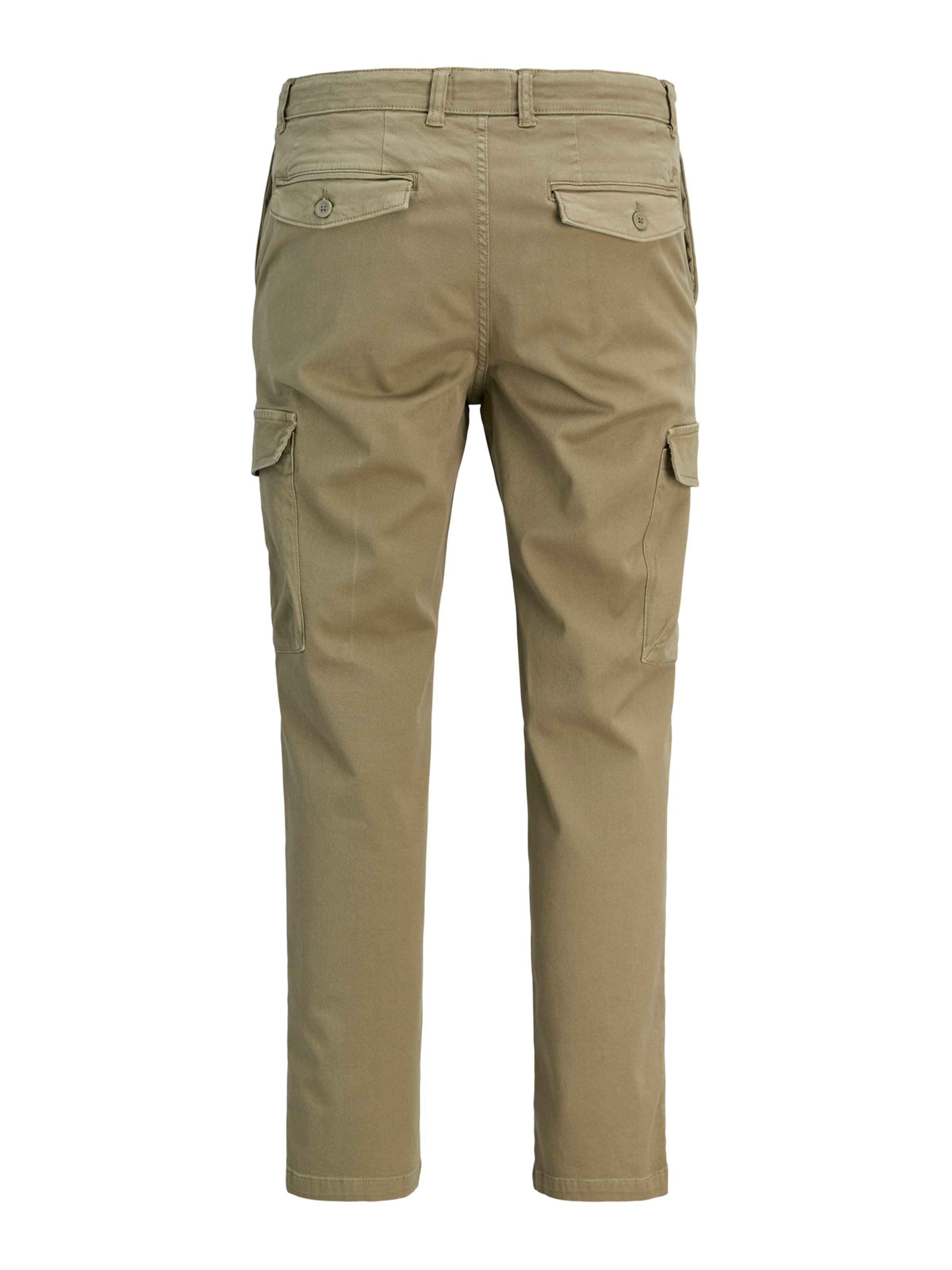 JACK & JONES Tapered Cargobyxa 'JPSTACE ARTHUR' i grön