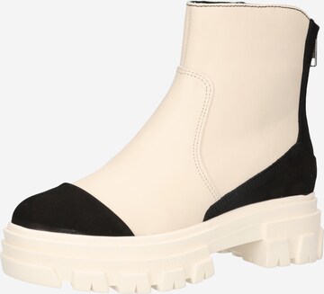 VERO MODA Boots 'Griff' σε μπεζ: μπροστά