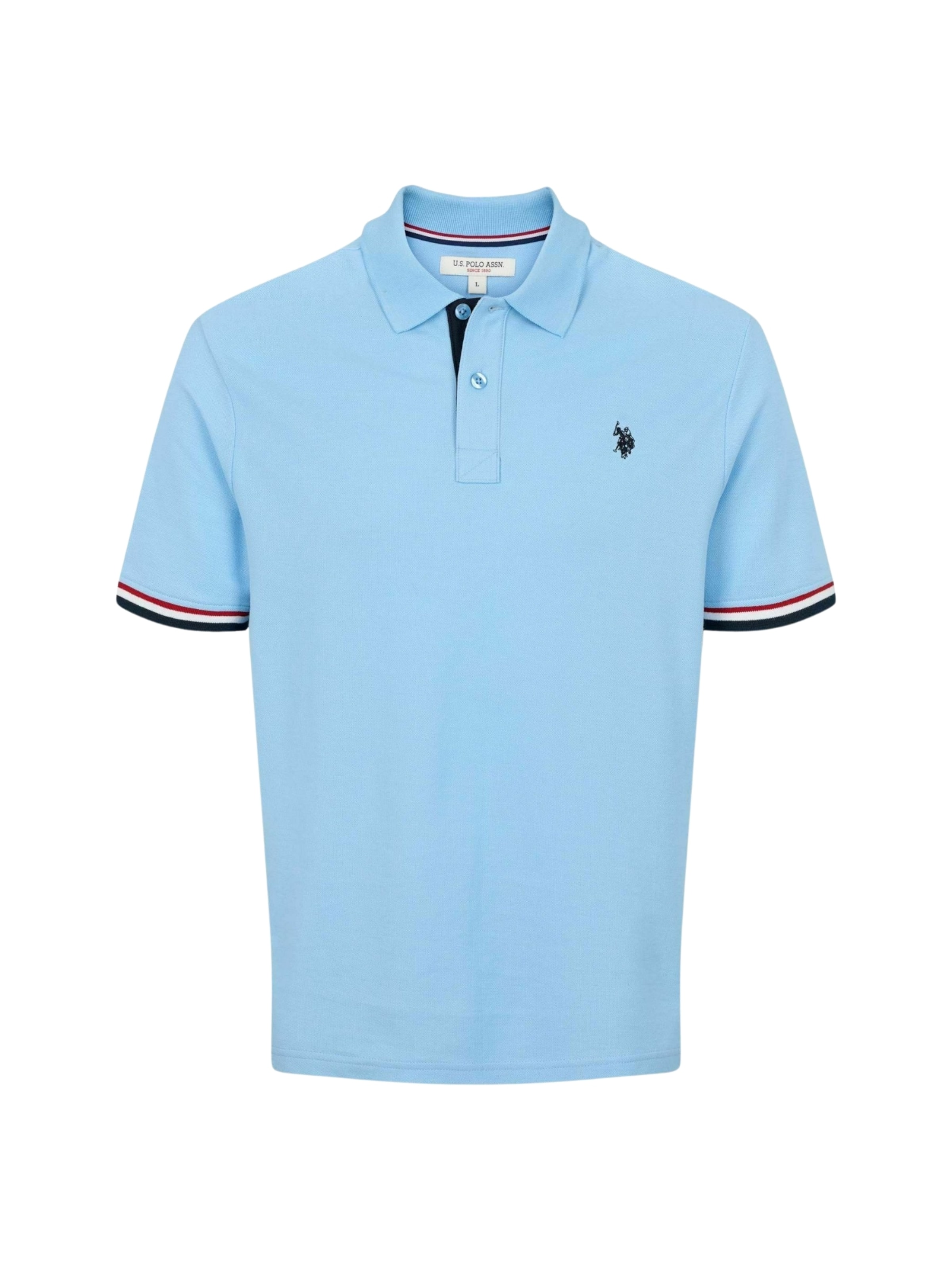 U.S. POLO ASSN. Regular fit Button Up Shirt ' UMMeo ' in Blue: front