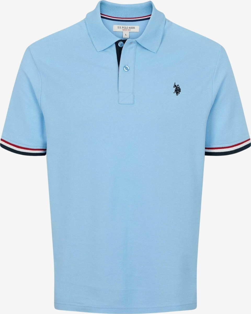 Regular fit Cămașă ' UMMeo ' de la U.S. POLO ASSN. pe albastru: față