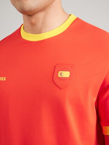 BOSS - Camiseta 'Lux' en rojo
