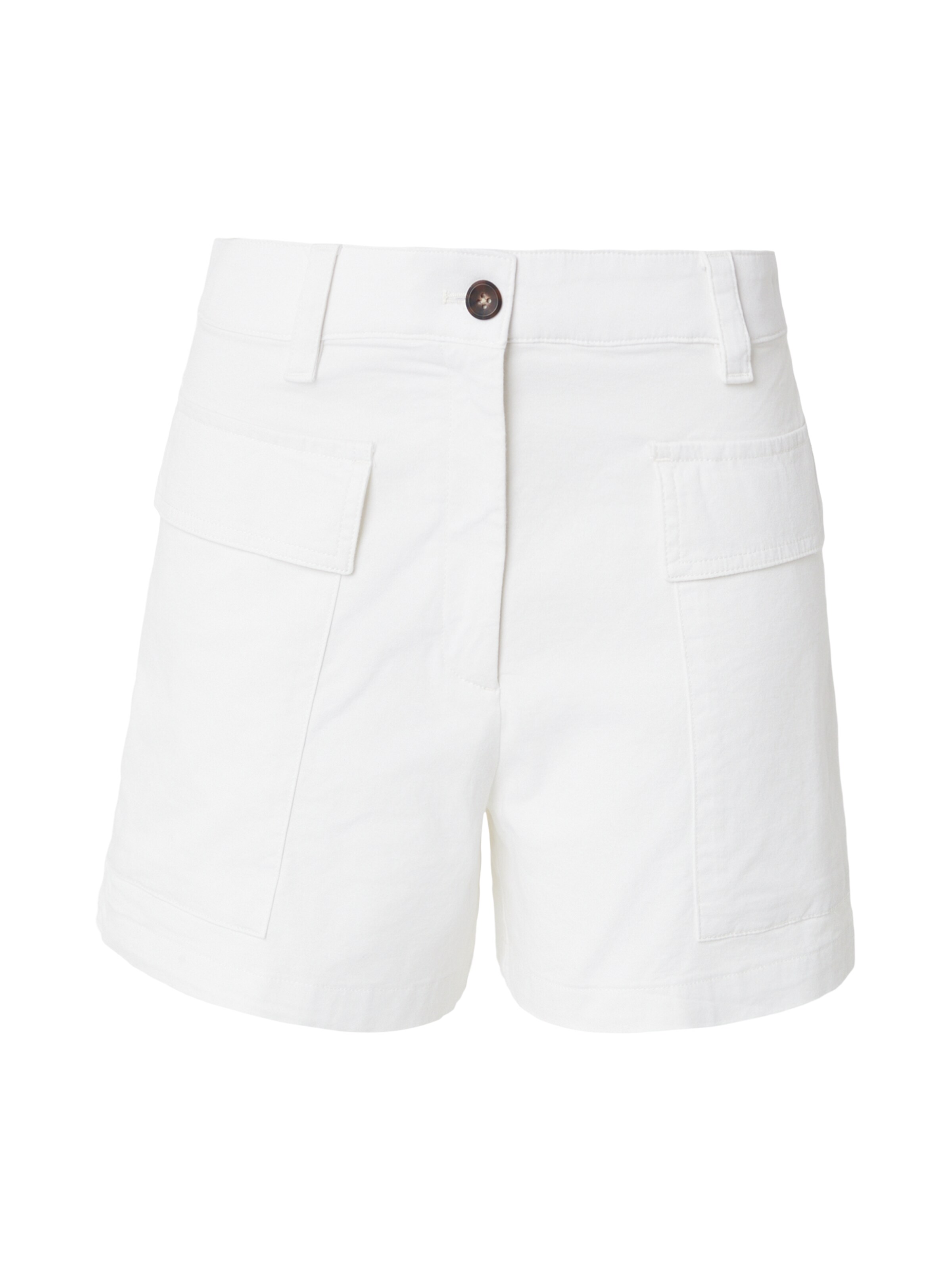 Calvin Klein Jeansregular Hlače - bijela boja: prednji dio