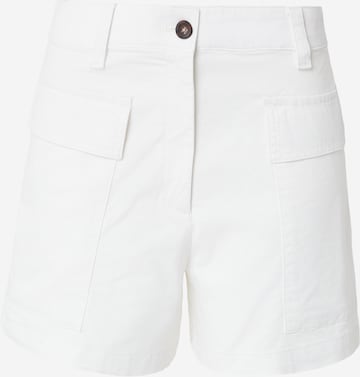 Pantalon Calvin Klein Jeans en blanc : devant