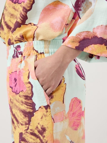 Wide Leg Pantalon 'YASErini' YAS en bleu