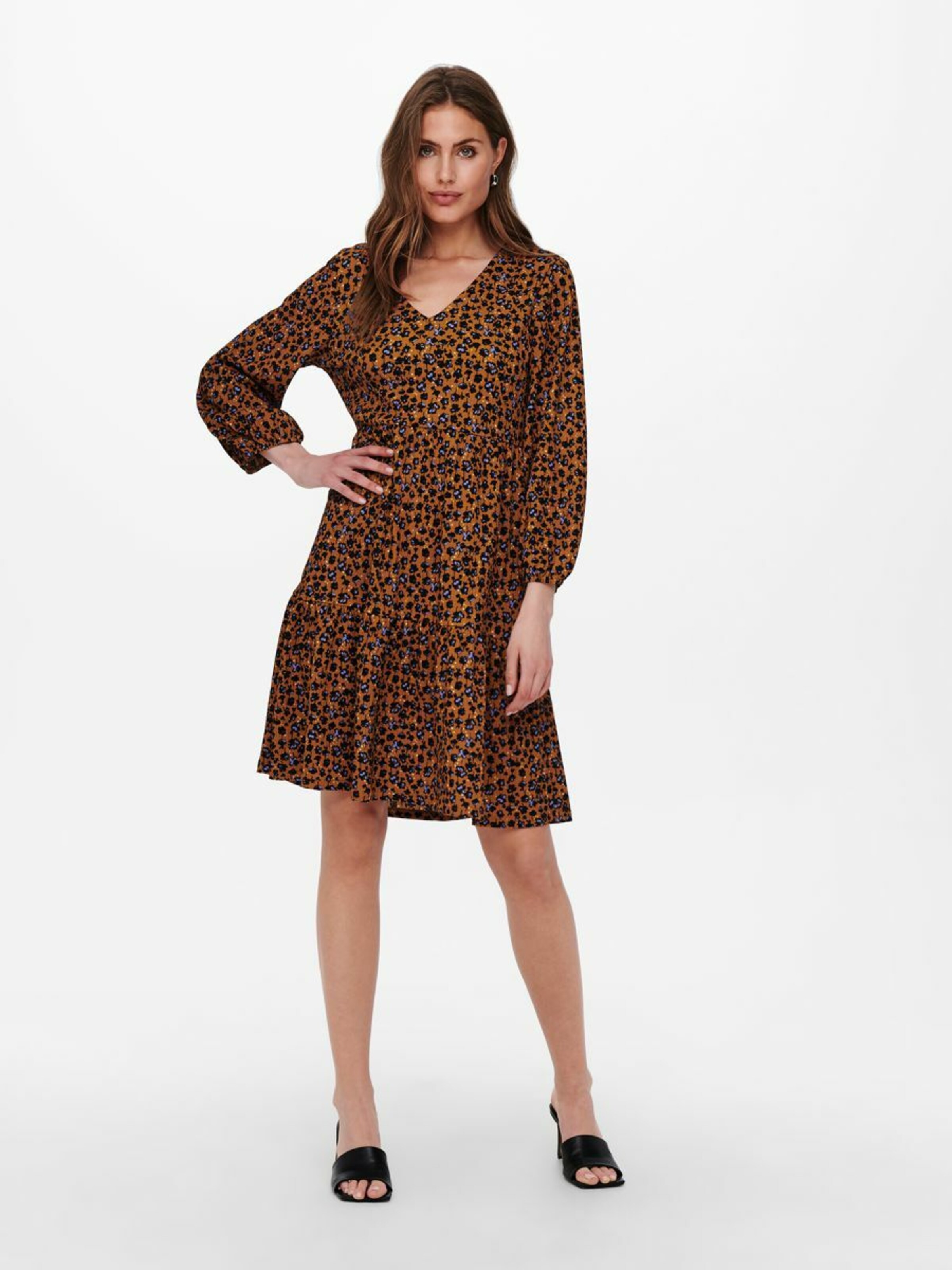 Frauen Kleider JDY Kleid in Braun - TN53908 Frauen Kleider JDY Kleid in Braun - TN53908