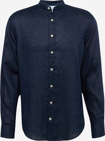 FYNCH-HATTON Regular fit Button Up Shirt in Blue: front