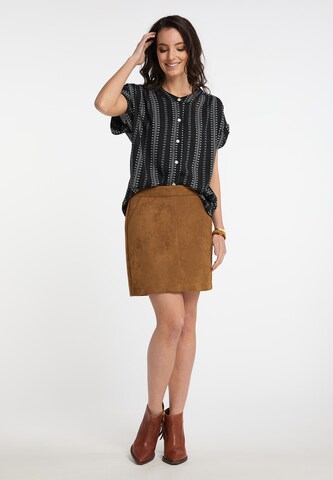 usha FESTIVAL Blouse in Zwart