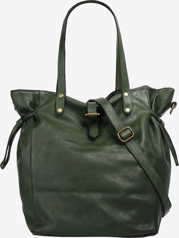 Cabas forty° en vert : devant