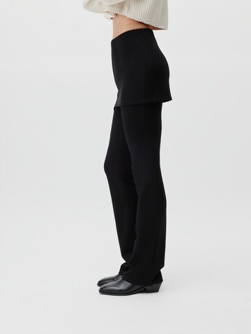 LeGer by Lena Gercke Boot cut Trousers 'Mailin' in Black