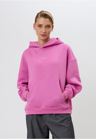 Sweat-shirt 'Boyfriend' OH APRIL en rose : devant