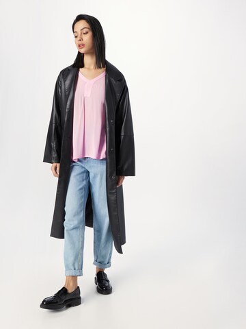 Kaffe Blouse 'Amber' in Roze