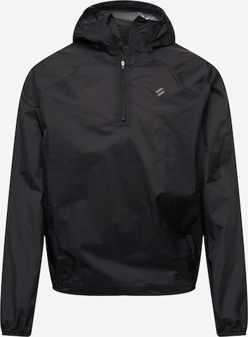 SuperdryTehnička jakna - crna boja: prednji dio
