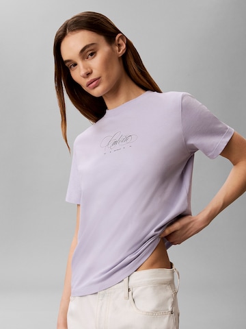 Calvin Klein Jeans Shirt in Lila